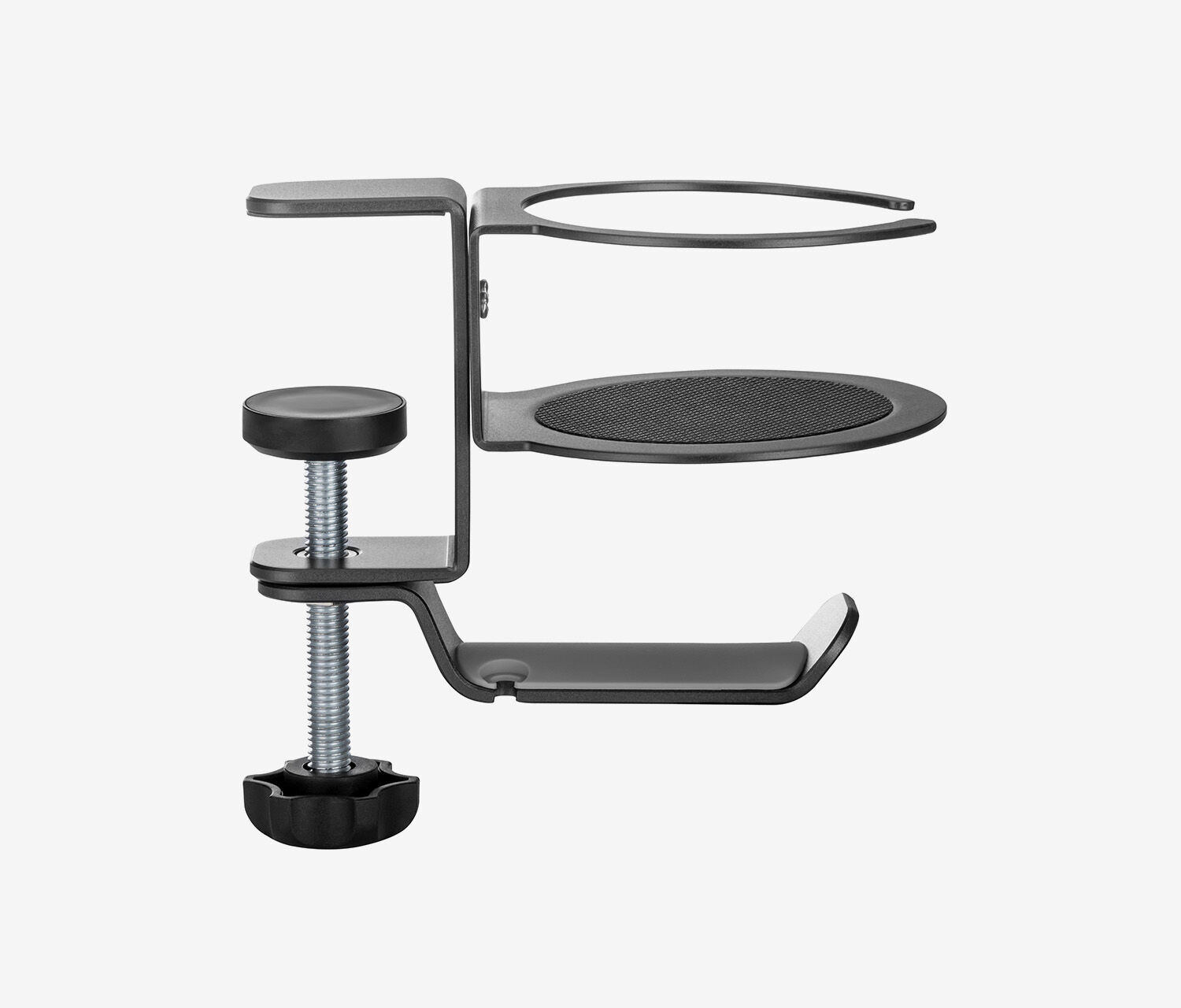 Headset Halter mit integriertem Getränkehalter