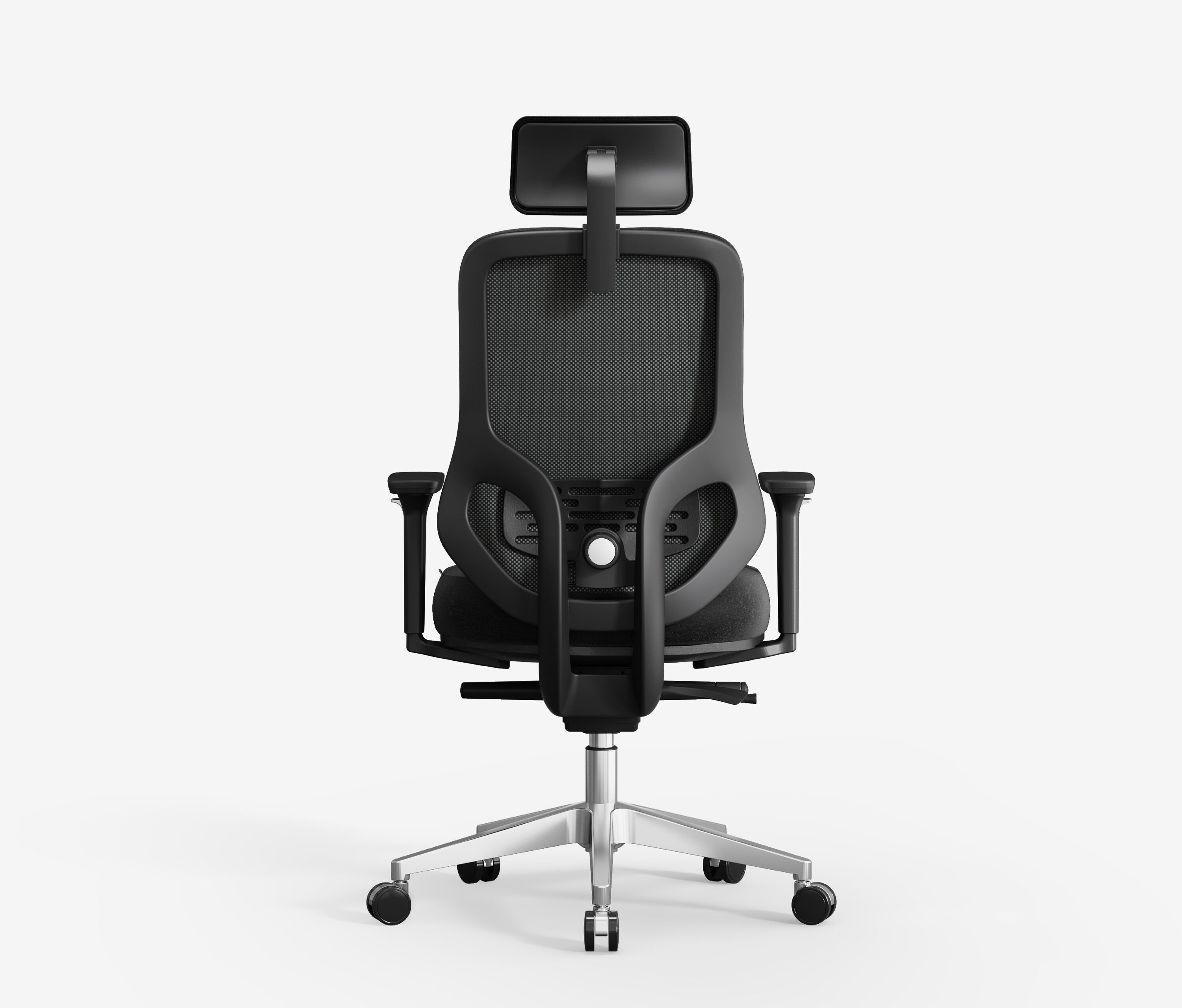 Bürodrehstuhl SENTA Schwarz Hoch