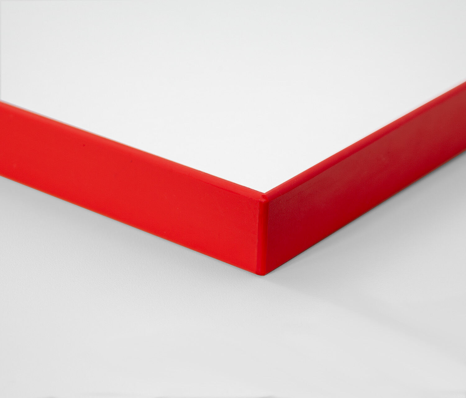 Gaming Tischplatte Weiß Rechteck Topweiß Fire Red 1400 x 800 x 19 mm