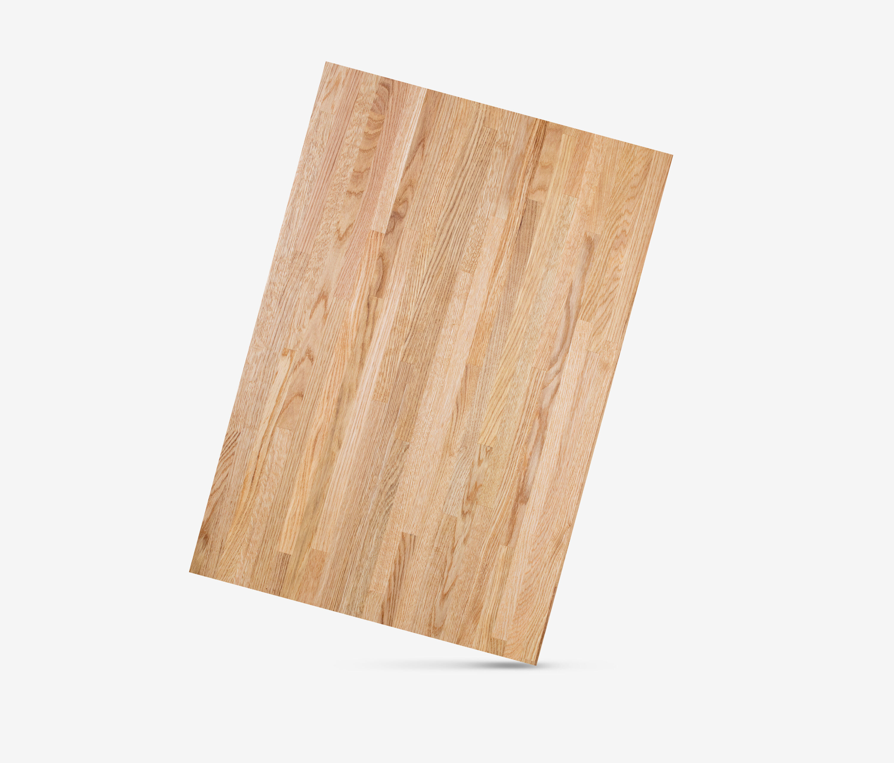 Eiche Echtholzplatte Kurzlamellen, 1400 x 800 x 40 mm