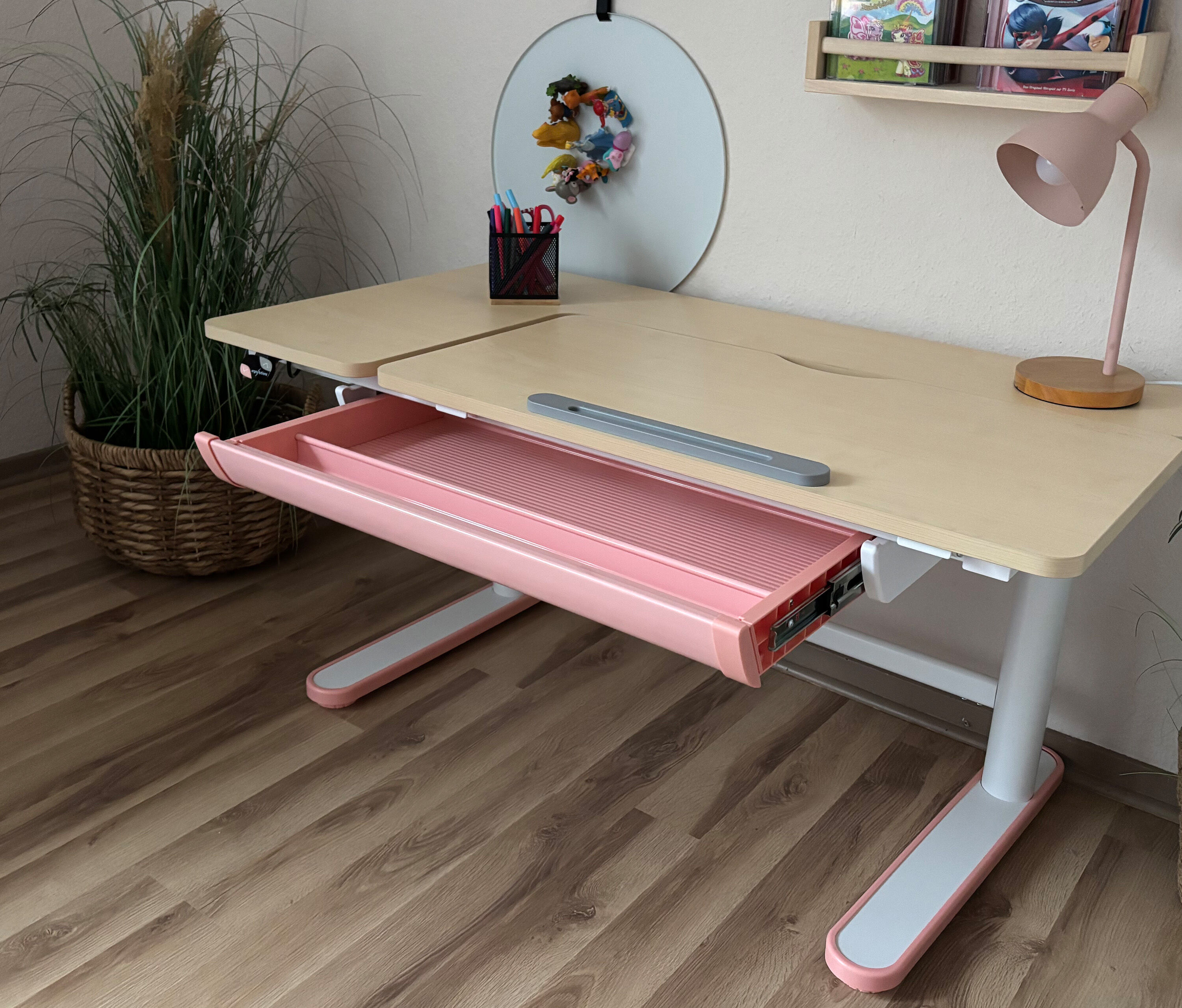 Kinderschreibtisch Blau