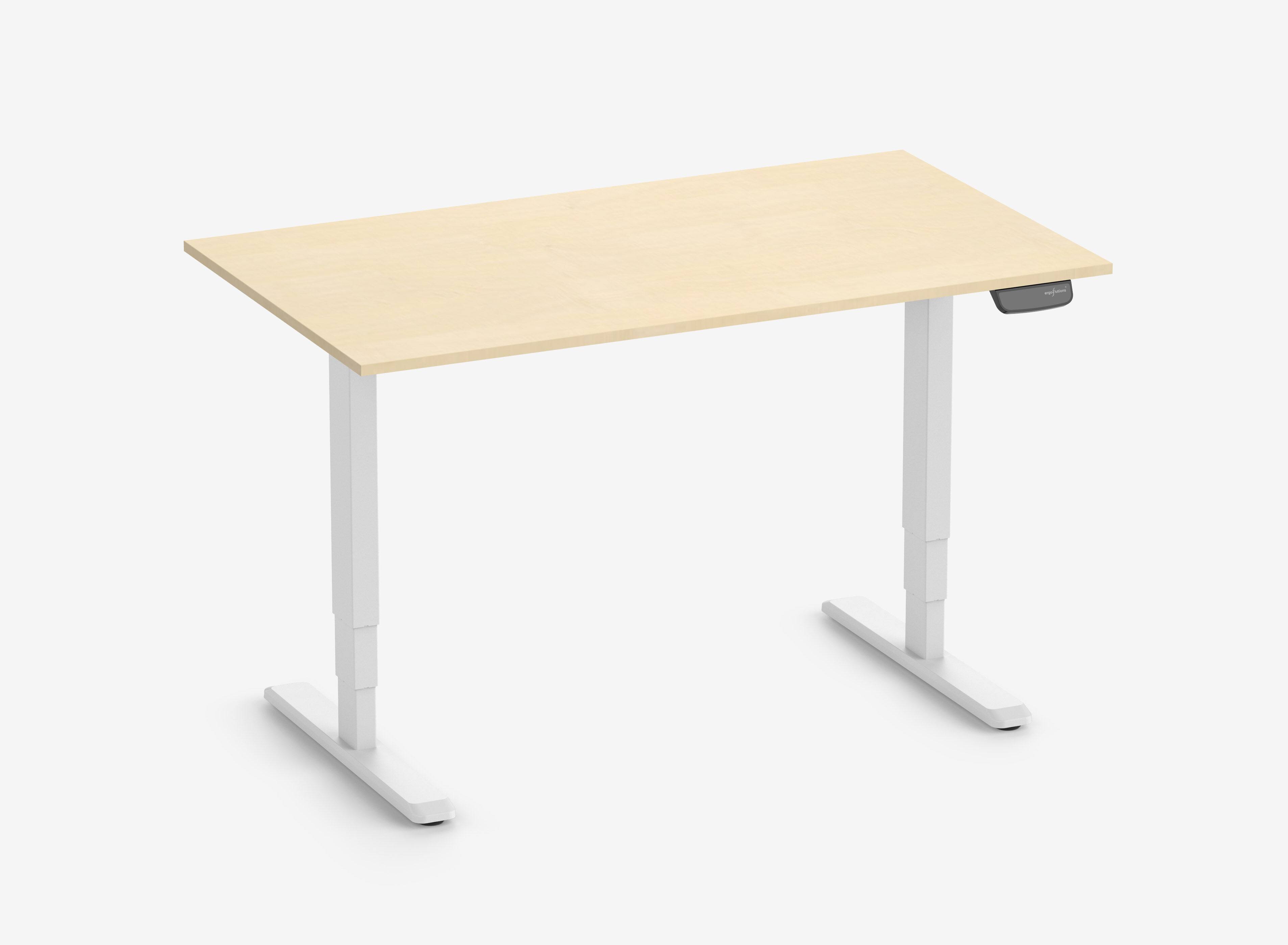 PRIMUS Schreibtisch XL Weiß 200x100 Birke