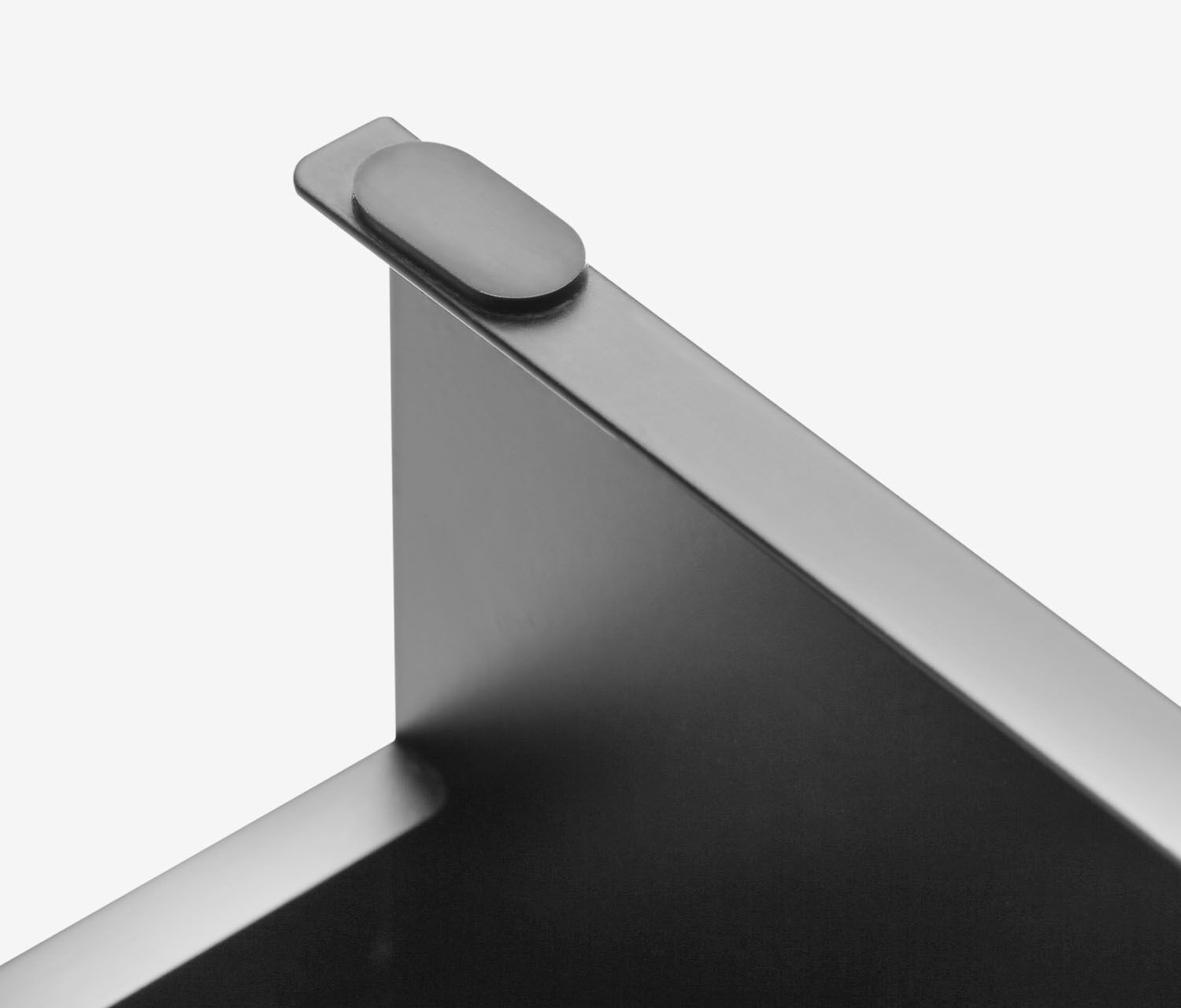 Stahl Monitorerhöhung mit 3-fach USB Hub