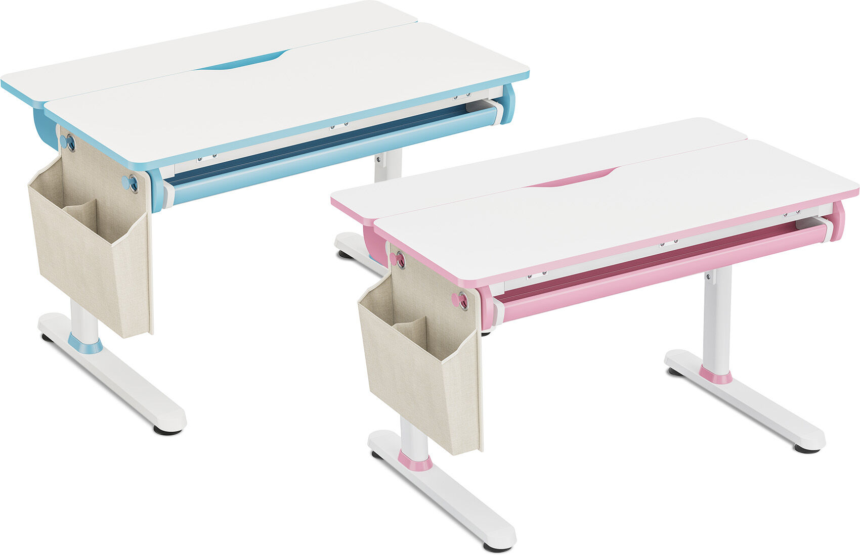 Kinderschreibtisch manuell höhenverstellbar