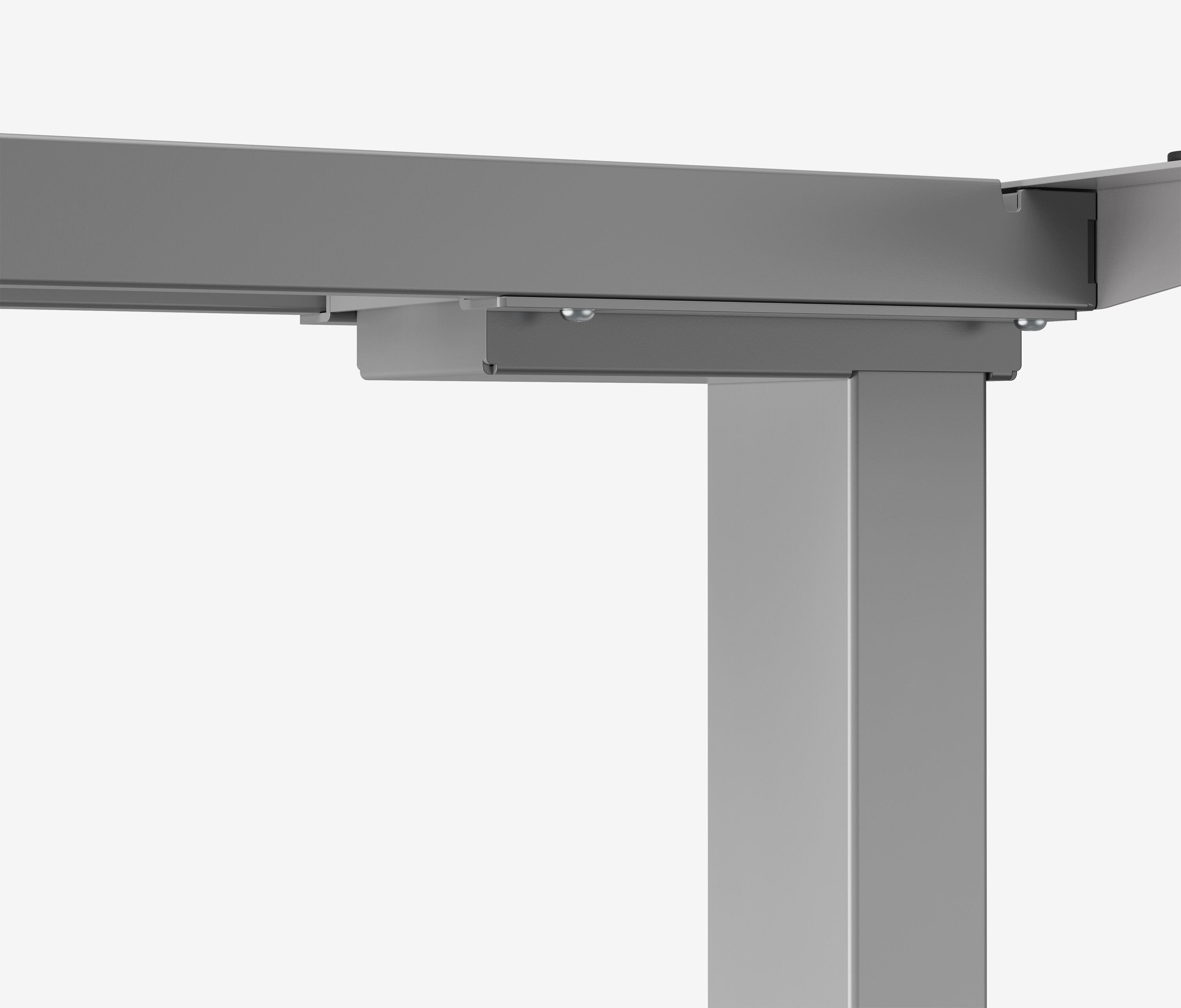 PRIMUS Ecktischgestell Flex Grau