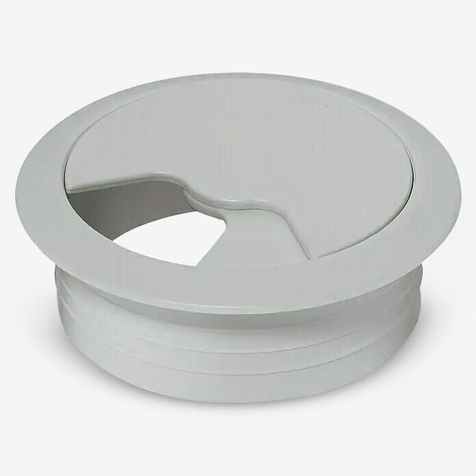 Bohrung 80 mm; Position: rechts; Abdeckung: grau;