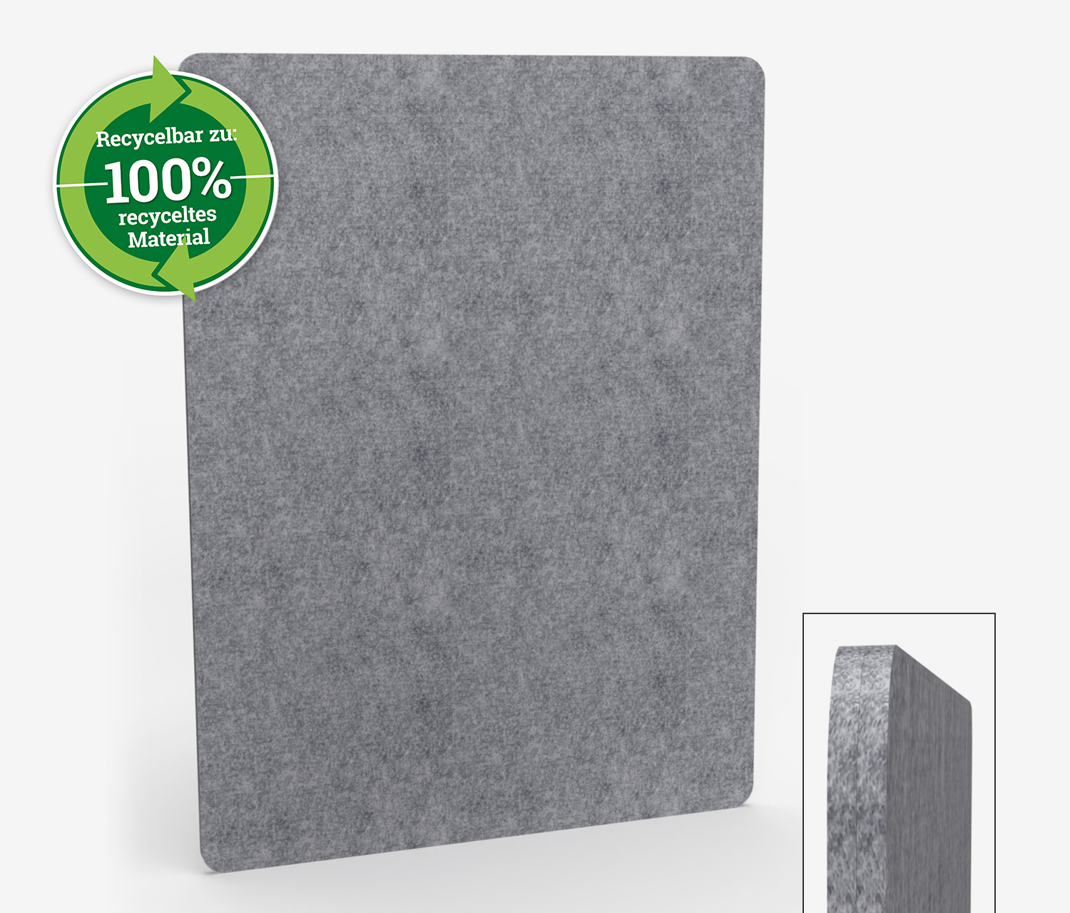 Akustik Stellwand Rot