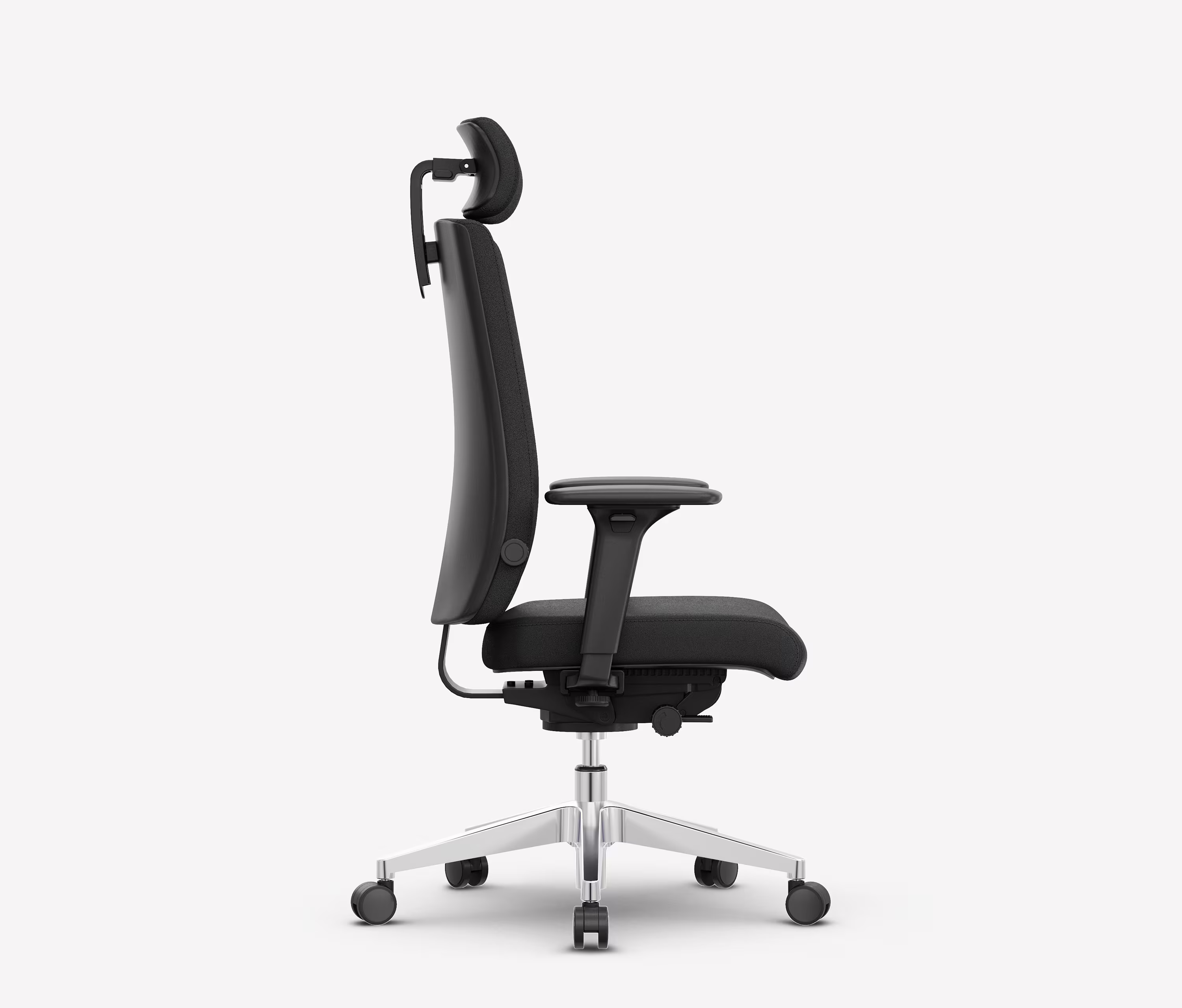 Bürodrehstuhl Senta Pro Schwarz Niedrig