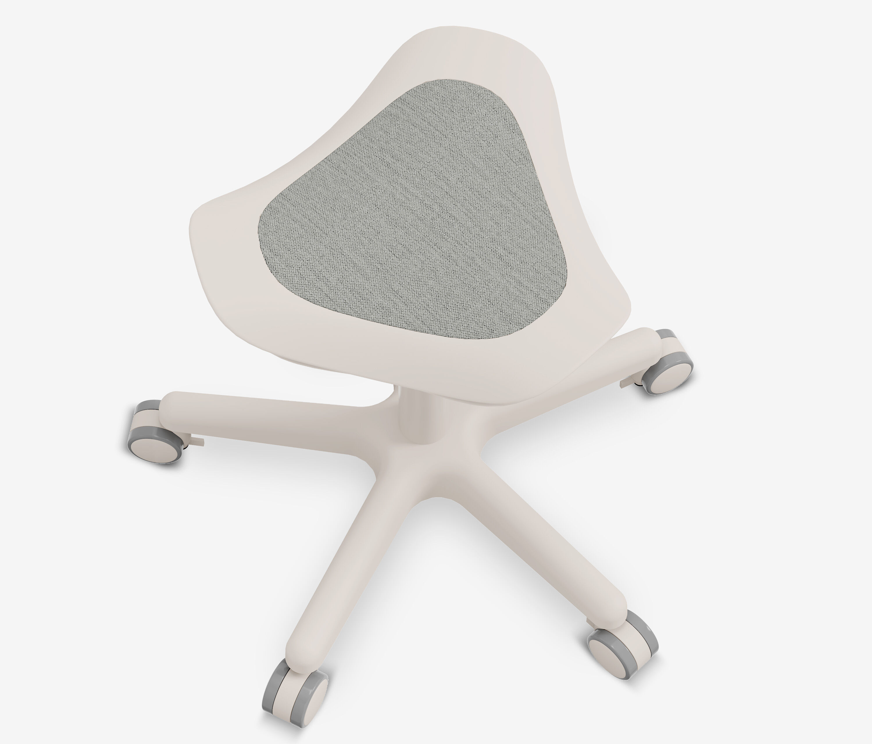Ergonomischer Kinderhocker Linny Grau 