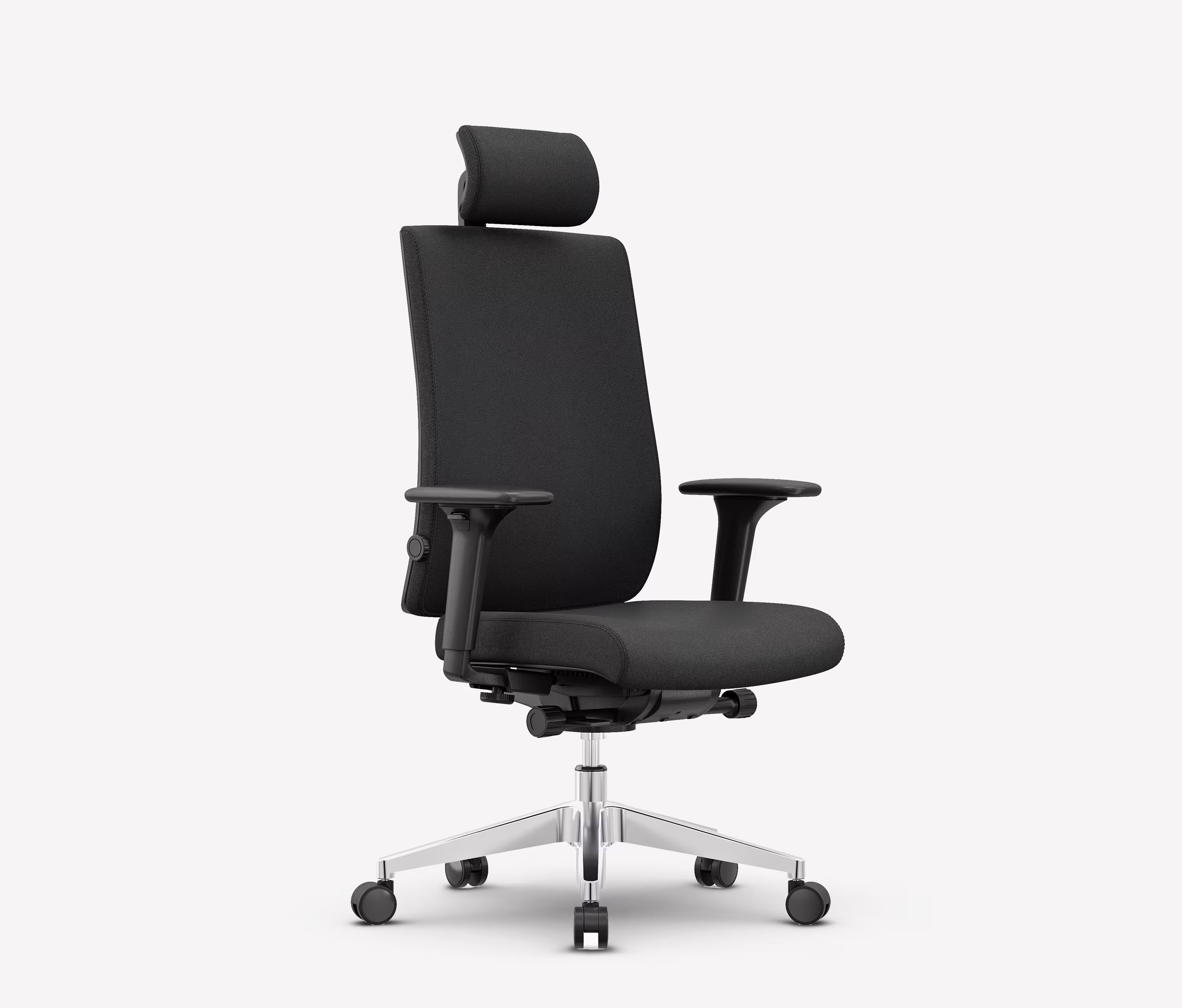 Bürodrehstuhl Senta Pro Schwarz Niedrig