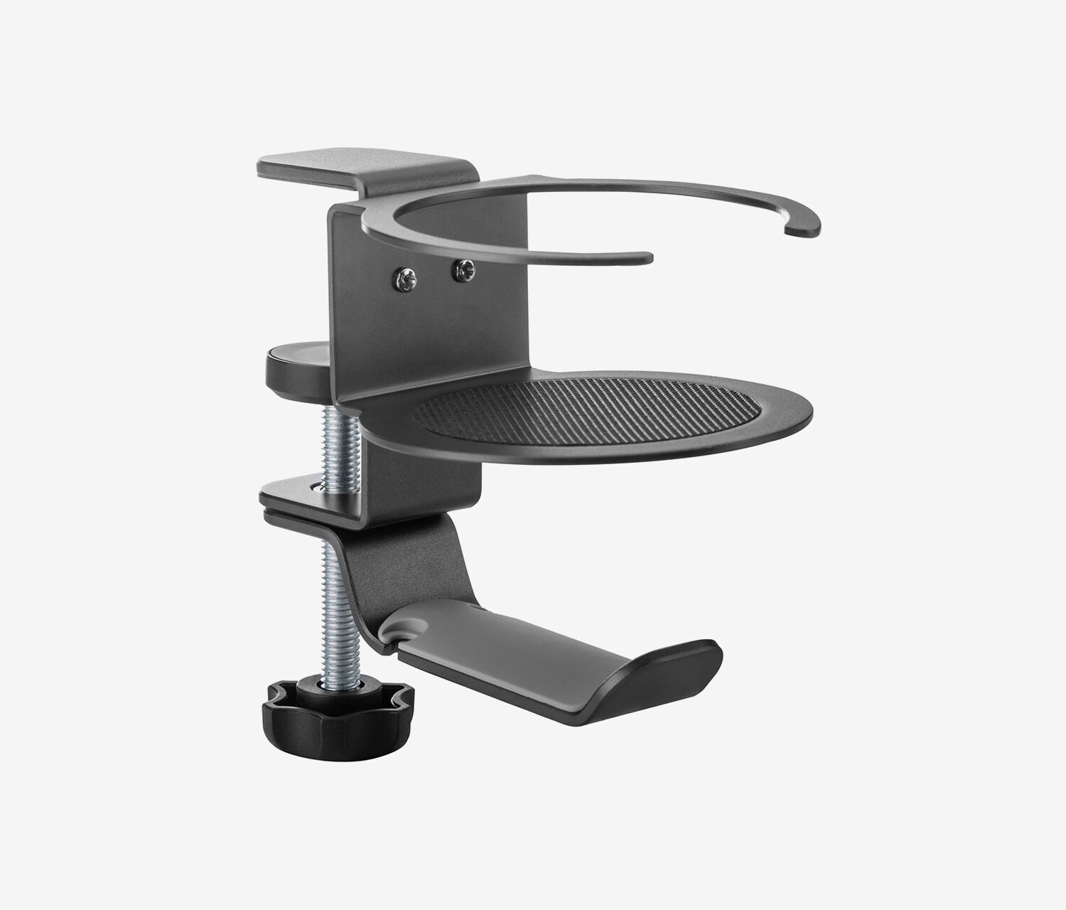 Headset Halter mit integriertem Getränkehalter