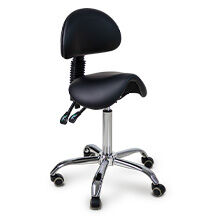 Sattelhocker mit Lehne