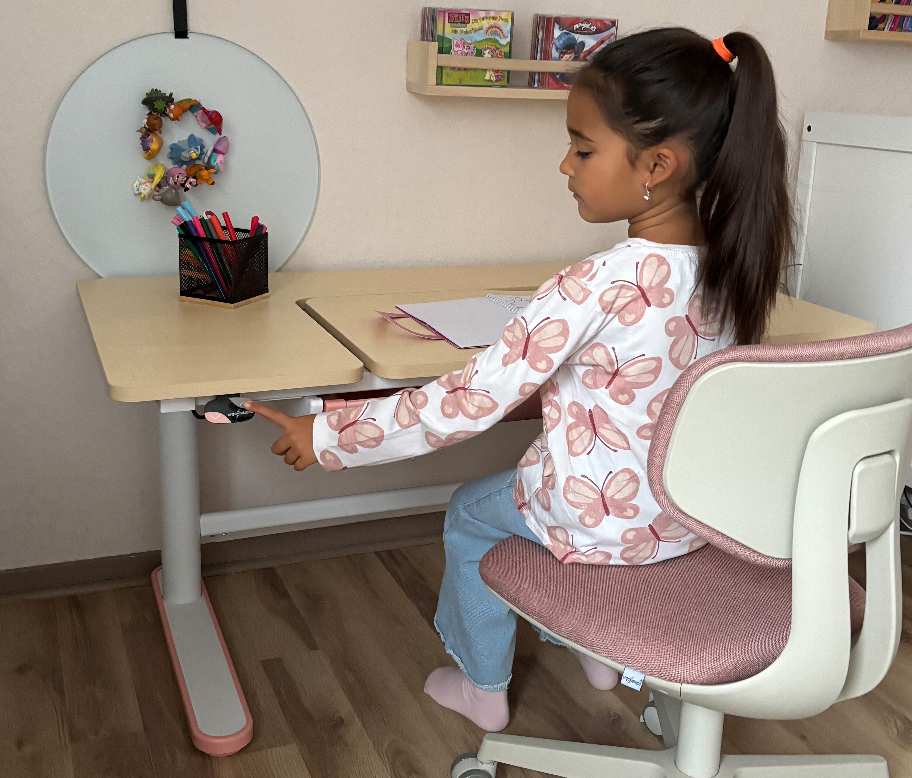 Kinderschreibtisch Blau