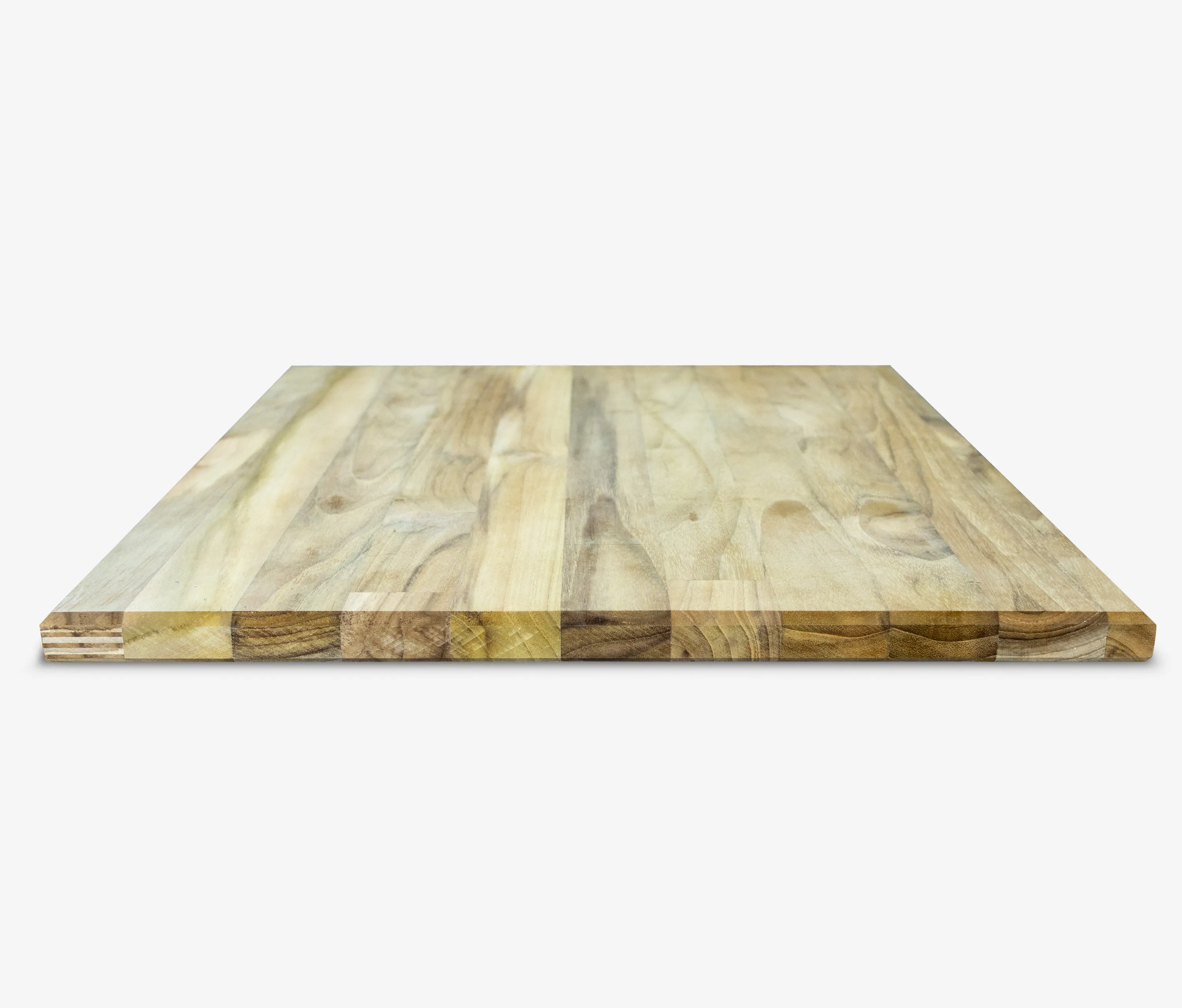 Teak Keilgezinkt 1400 x 800 mm 18 mm