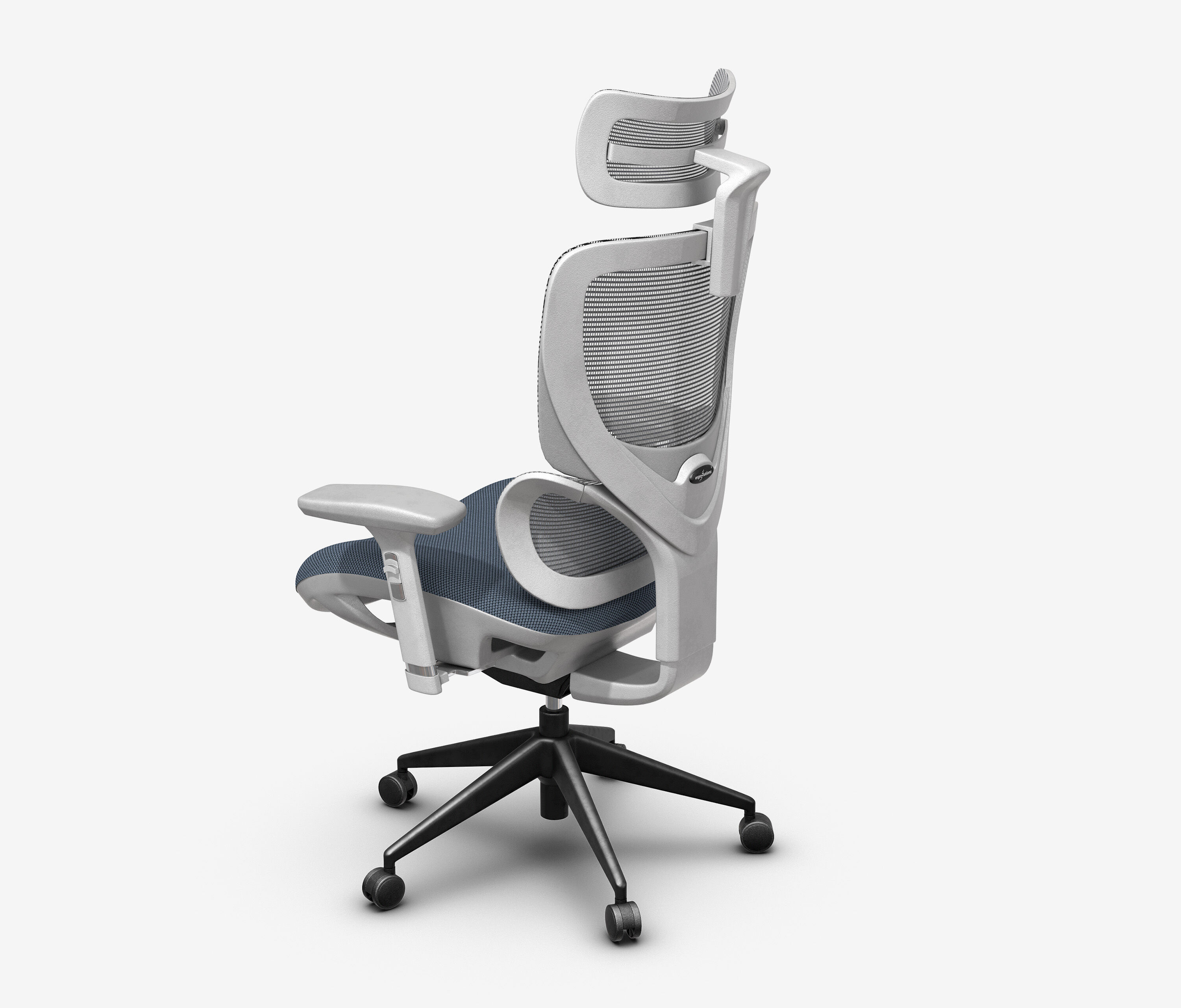 Bureaustoel SENTA FX Hoog Grijs Zwart