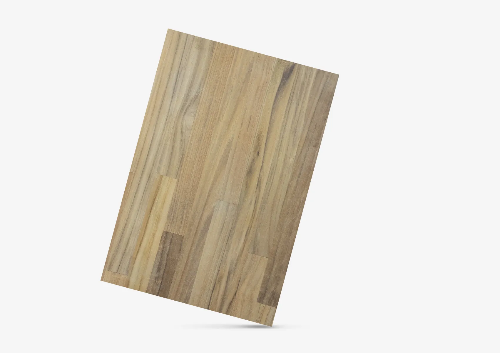 Teak Keilgezinkt 1400 x 800 mm 18 mm