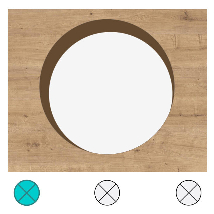 Bohrung 80 mm; Position: links;