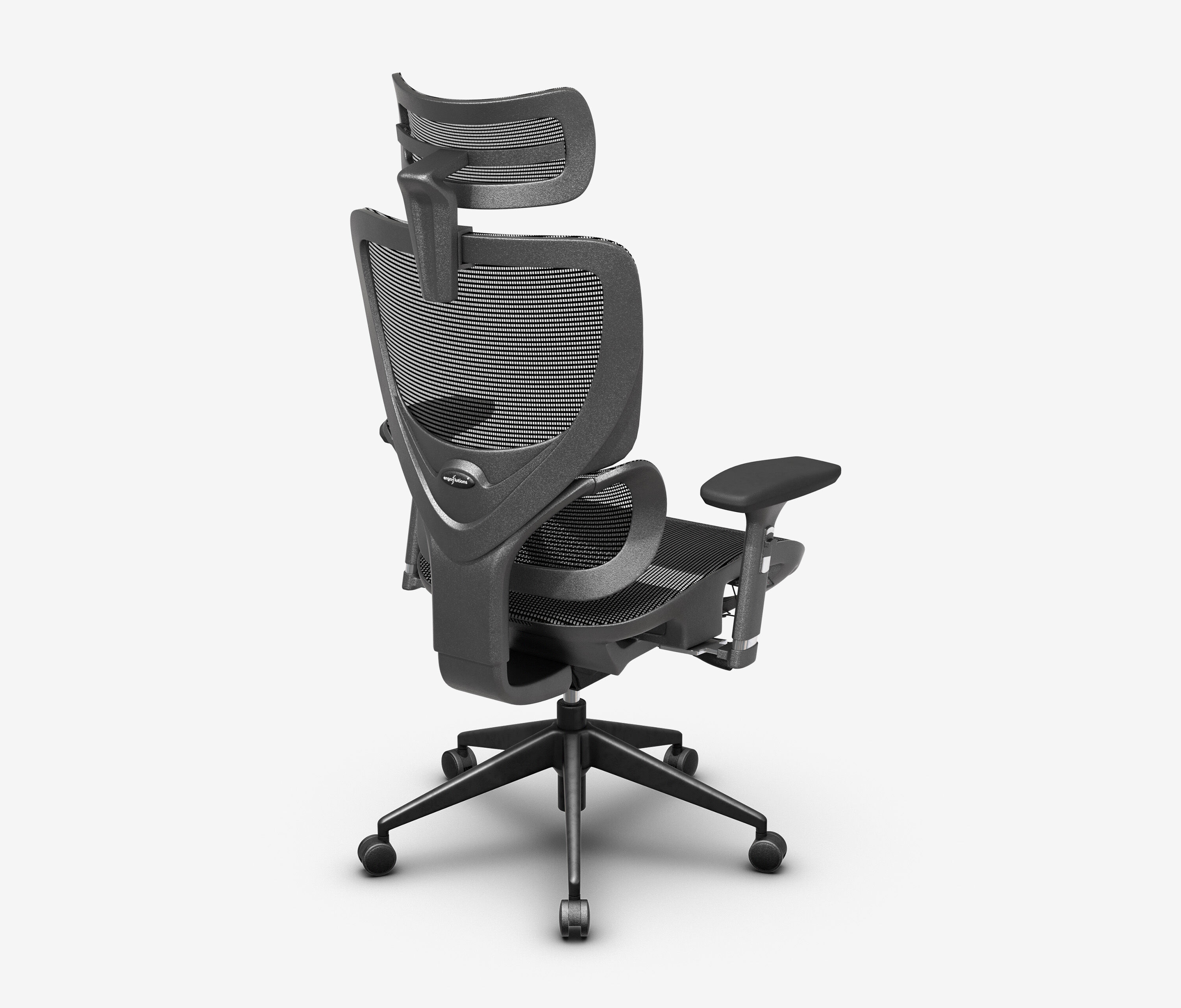 Bürodrehstuhl SENTA FX Mesh Hoch Schwarz Schwarz